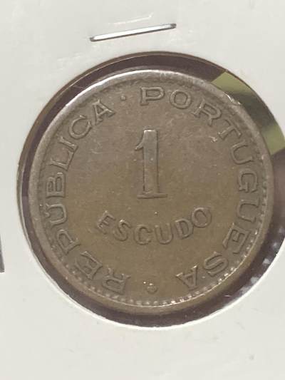 2026年第三十四场(总第二百零三场）外国精品纸夹币场(免佣金) - 葡属莫桑比克1957年1埃斯库多(第三套流通硬币)