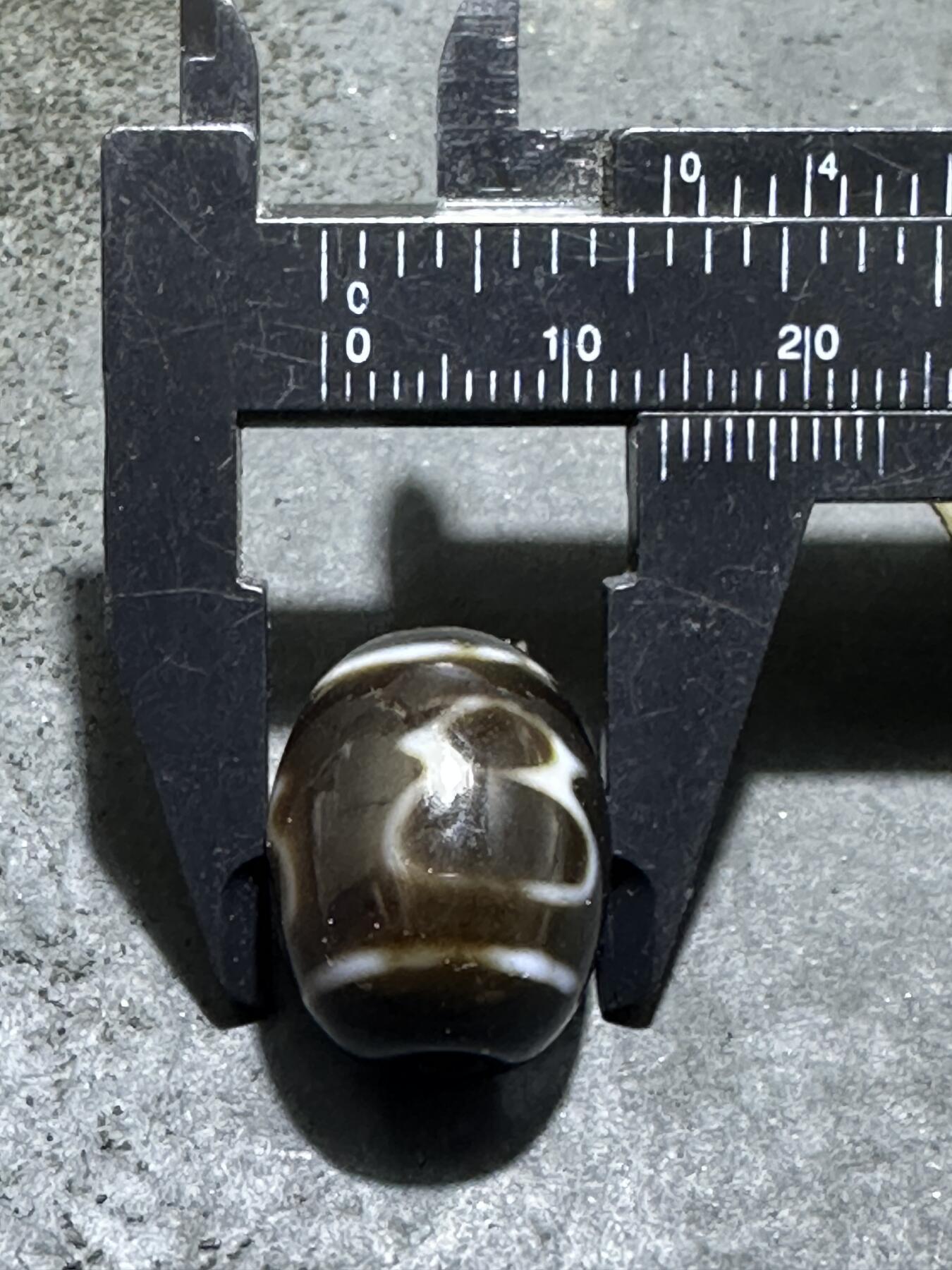 仅此一颗，精品藏传财神天珠一颗，