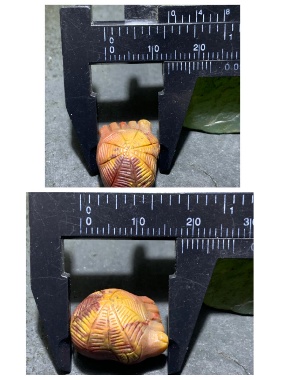 精美亚光盐源玛瑙手工雕刻“知足常乐”吊坠一颗