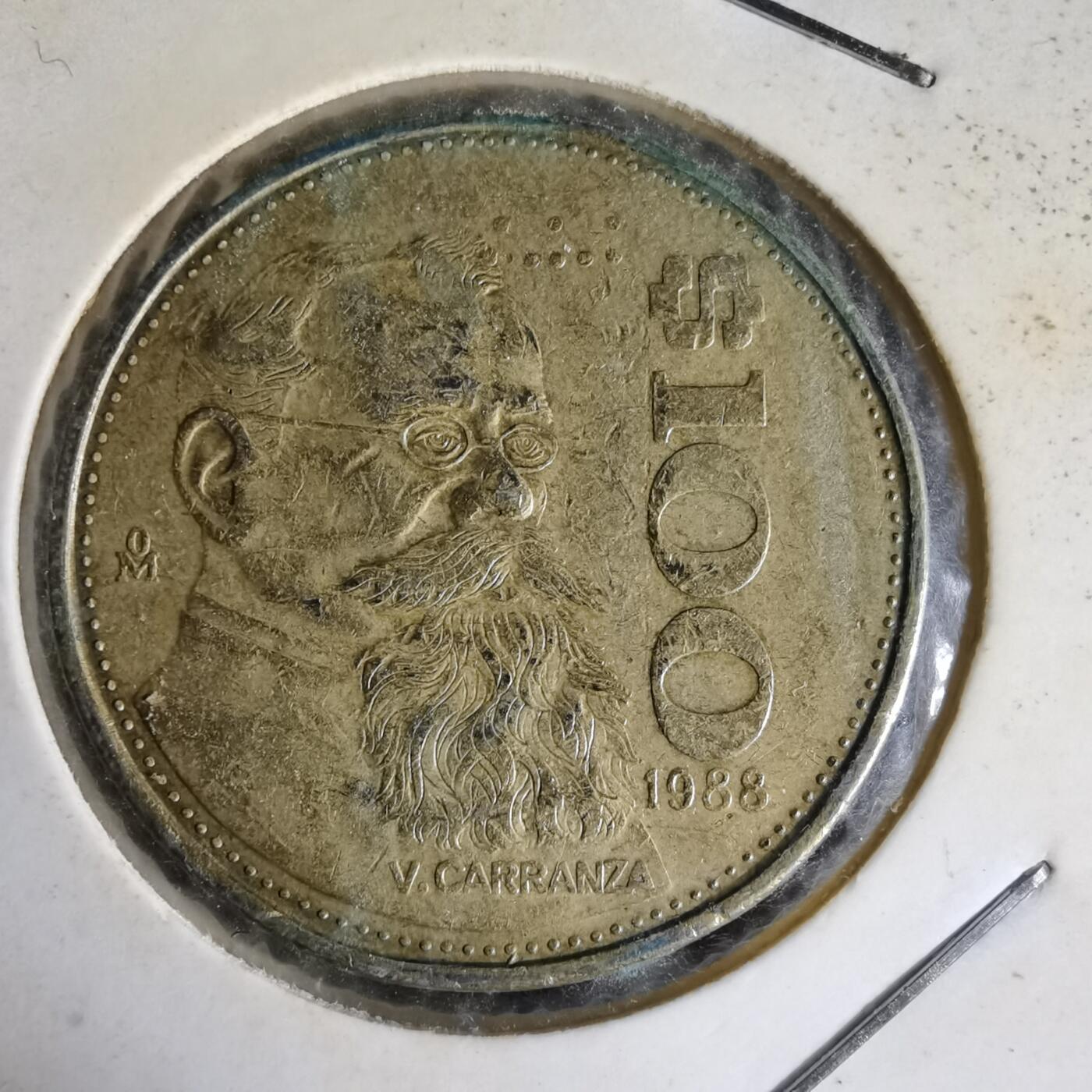 沼泽如烟--第1014场 墨西哥1988年100比索