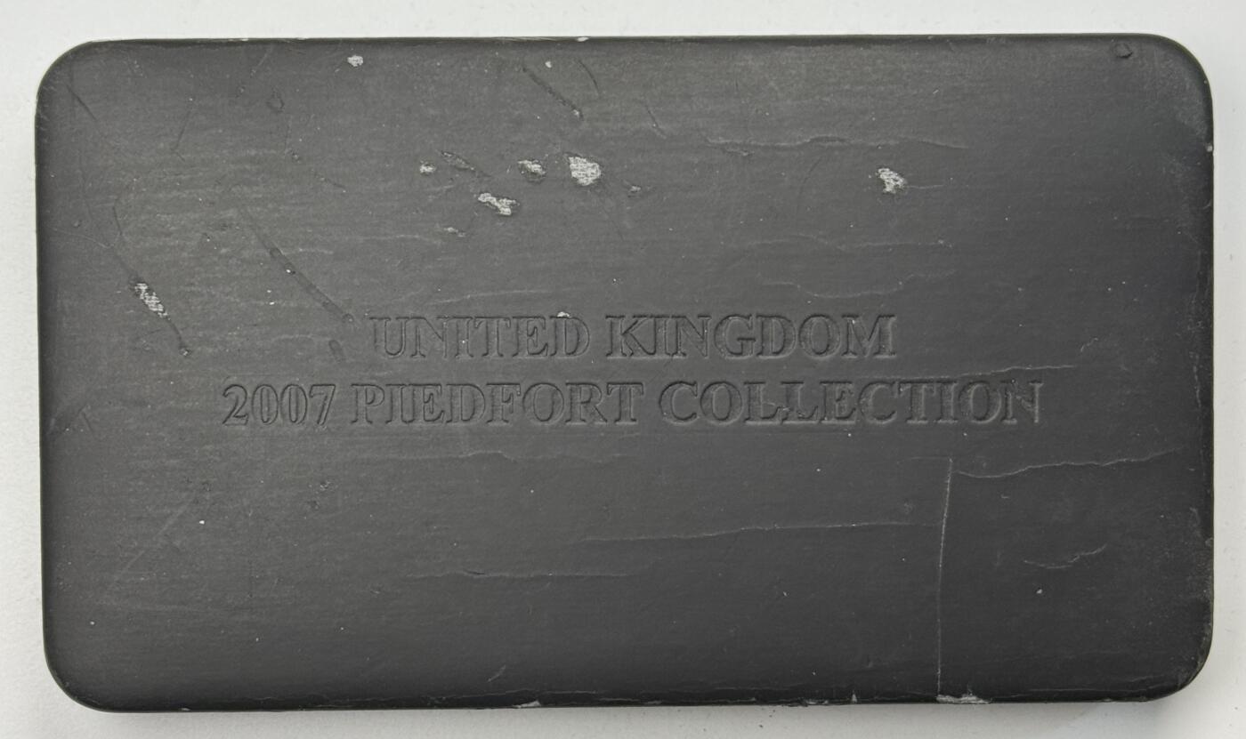 S&S Numismatic世界钱币-拍卖 第121期  英国2007年5枚精制纪念银币 加厚版 盒证齐全（50便士/1/2/5英镑）合集141.56克925银