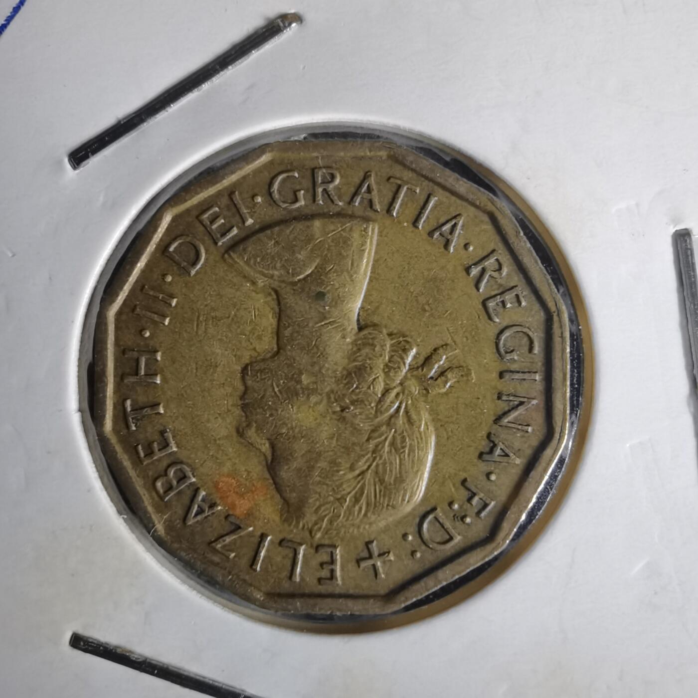 沼泽如烟--第1014场 英国1962年3便士