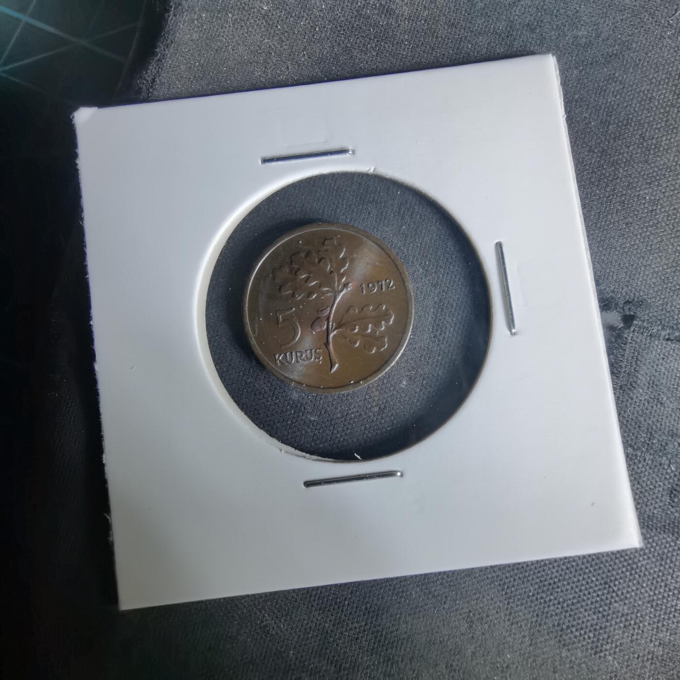 沼泽如烟--第1015场 土耳其1972年5库鲁