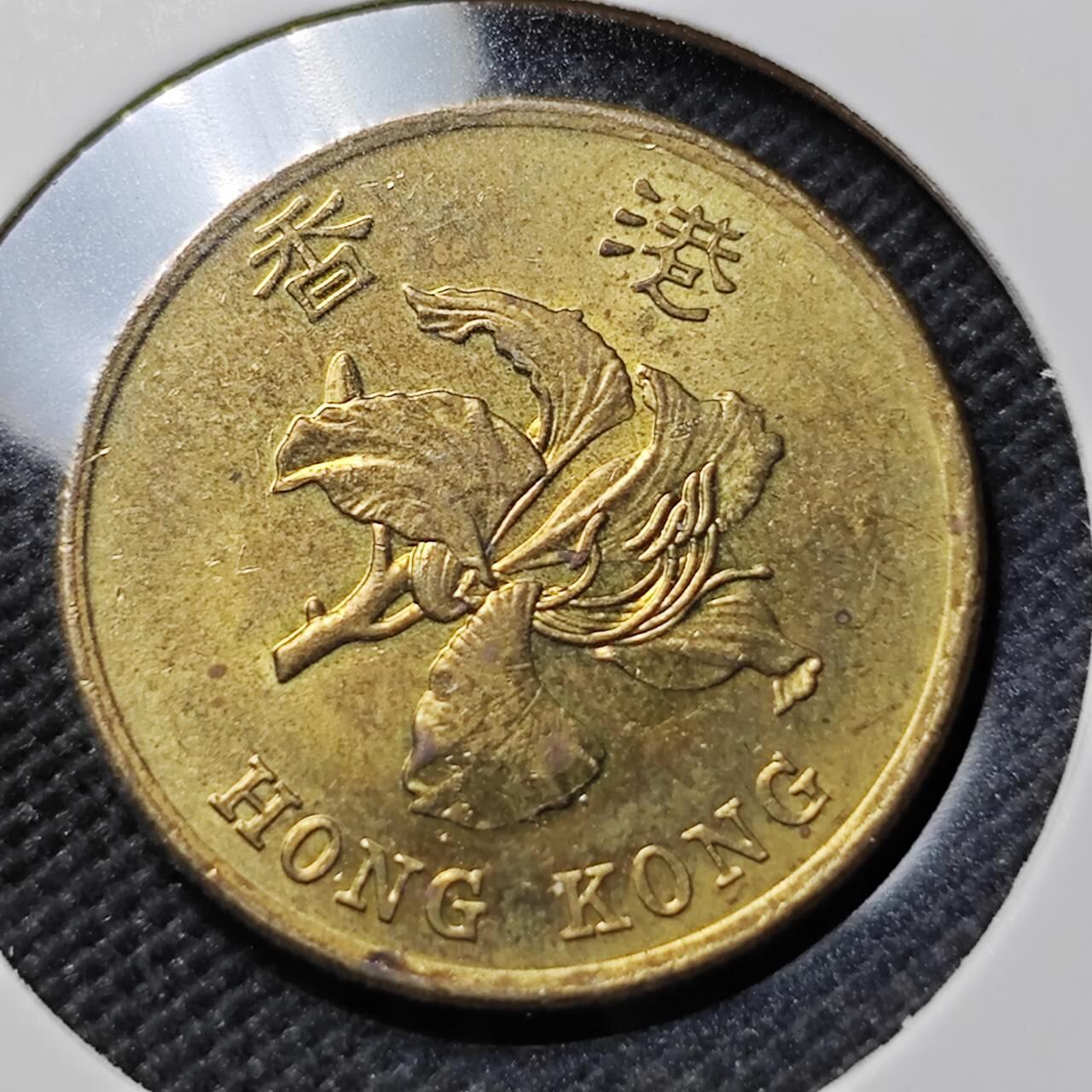 KK钱币收藏小铺   第403期 2月预留时间 周末发货  1997香港5毫 纪念币