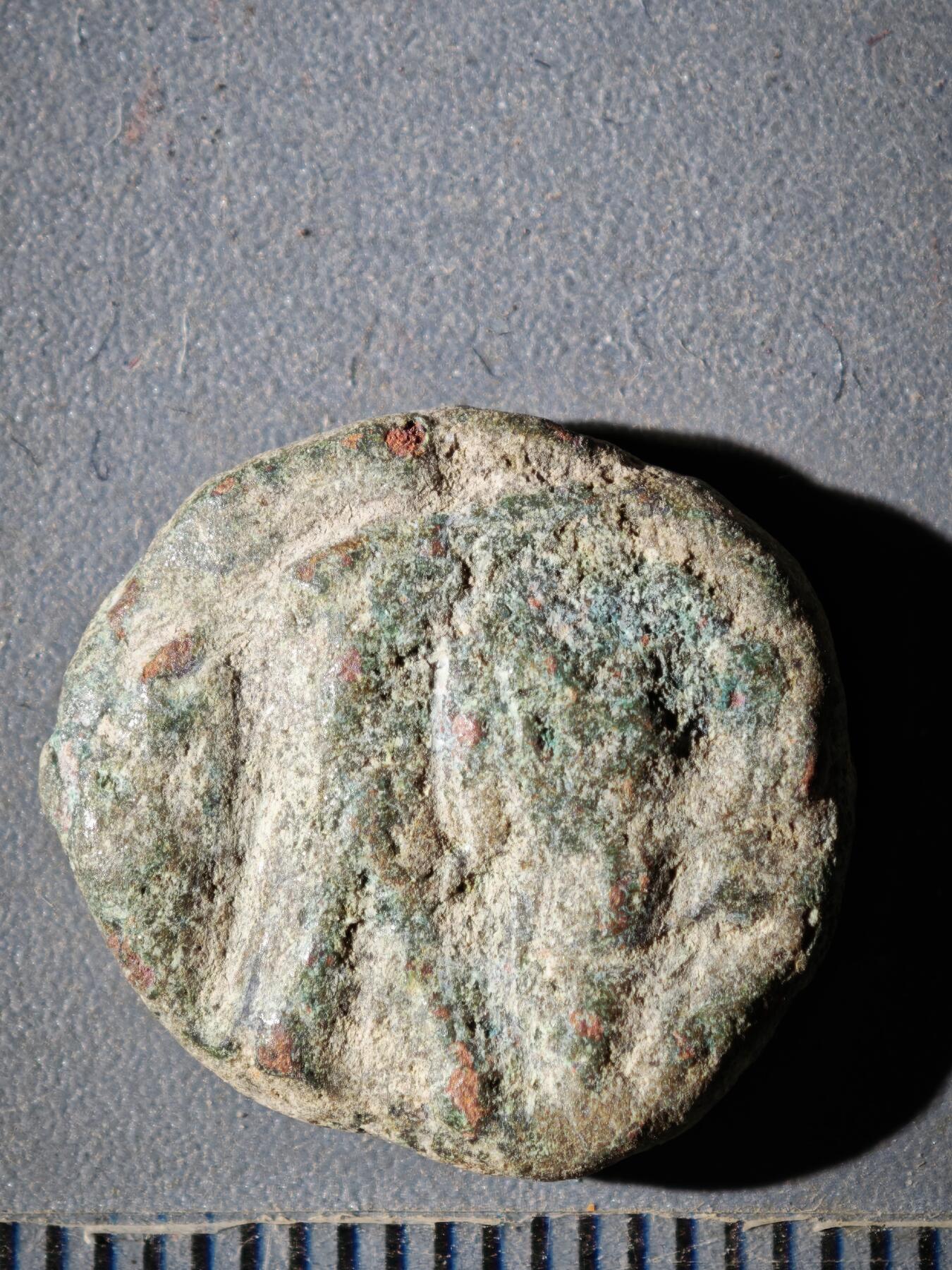 119期新疆红钱粟特钱币丝路钱币专场 B寄多罗王朝铜币