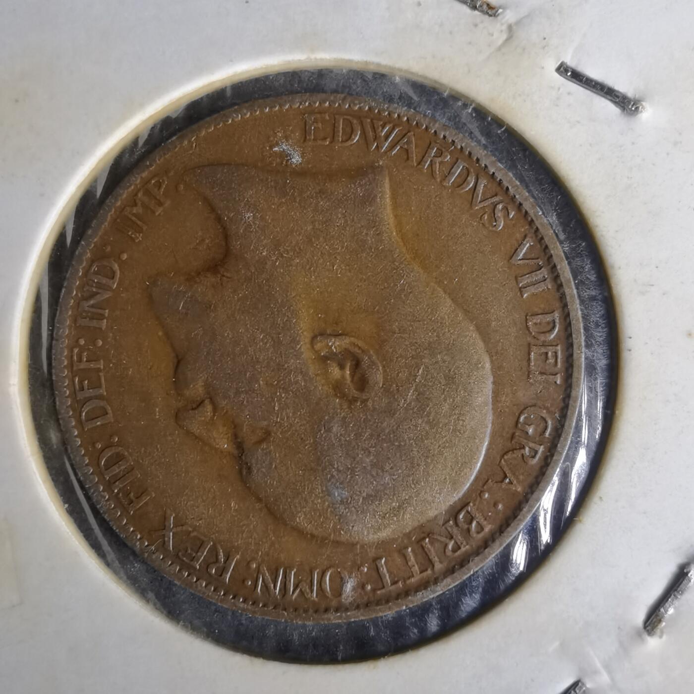 沼泽如烟--第1014场 英国1908年半便士