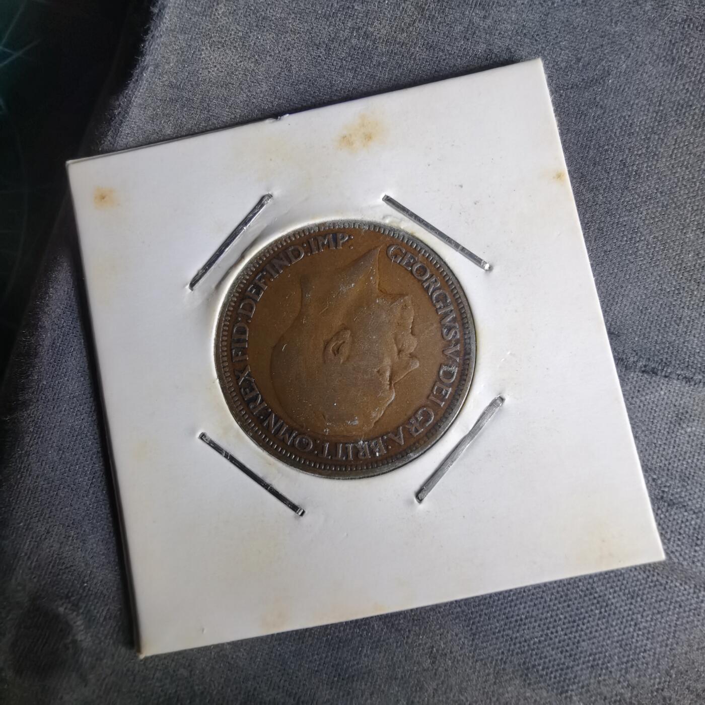 沼泽如烟--第1014场 英国1927年半便士