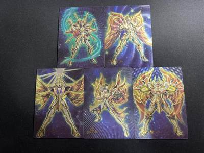 欢迎送拍、零成本上架，释放现金流，合理分配上拍卡品 - 【折光】神斗士5张（有瑕疵）