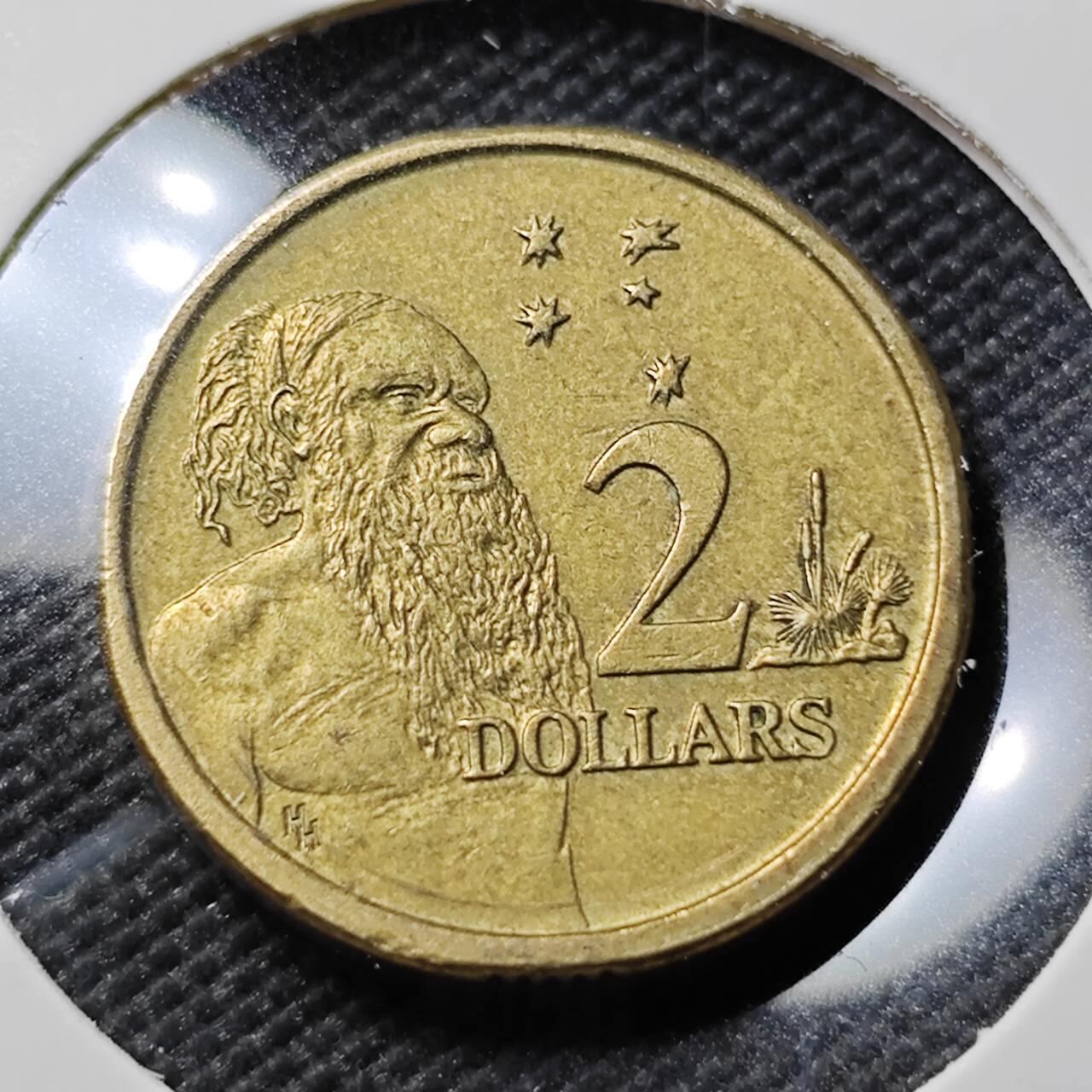 KK钱币收藏小铺   第402期 2月预留时间 周末发货  澳大利亚2元