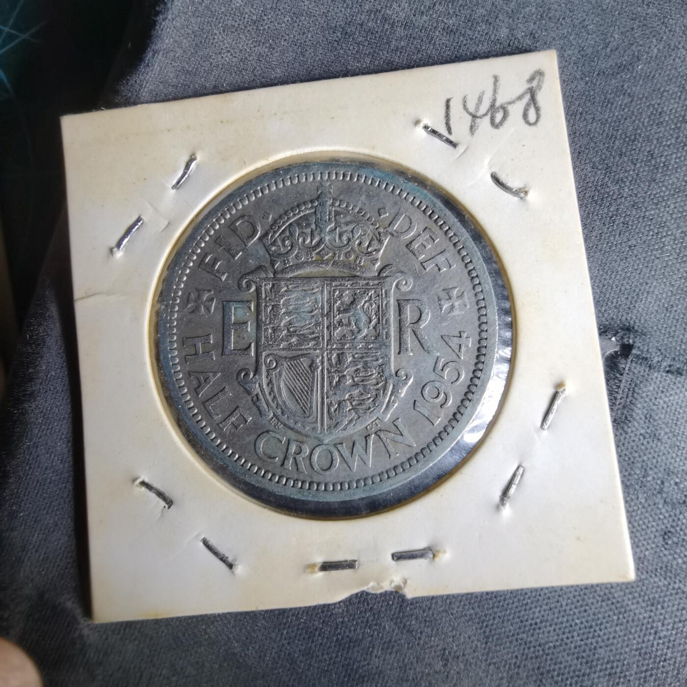 沼泽如烟--第1014场 英国1954年半克朗