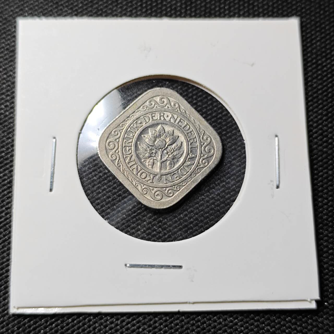 KK钱币收藏小铺   第402期 2月预留时间 周末发货  荷属安地列斯5分