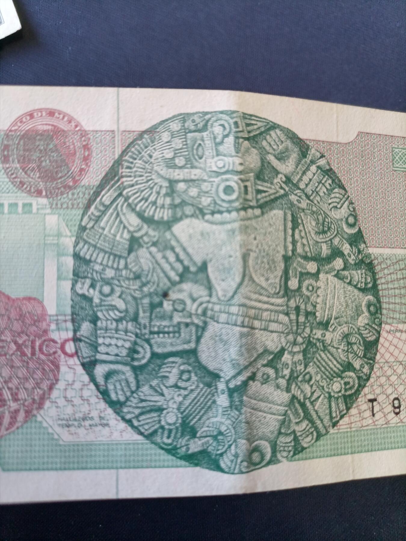 【游宝拍卖】丙午马年第8期 墨西哥-10比索【1992年 近新AU- 中折】