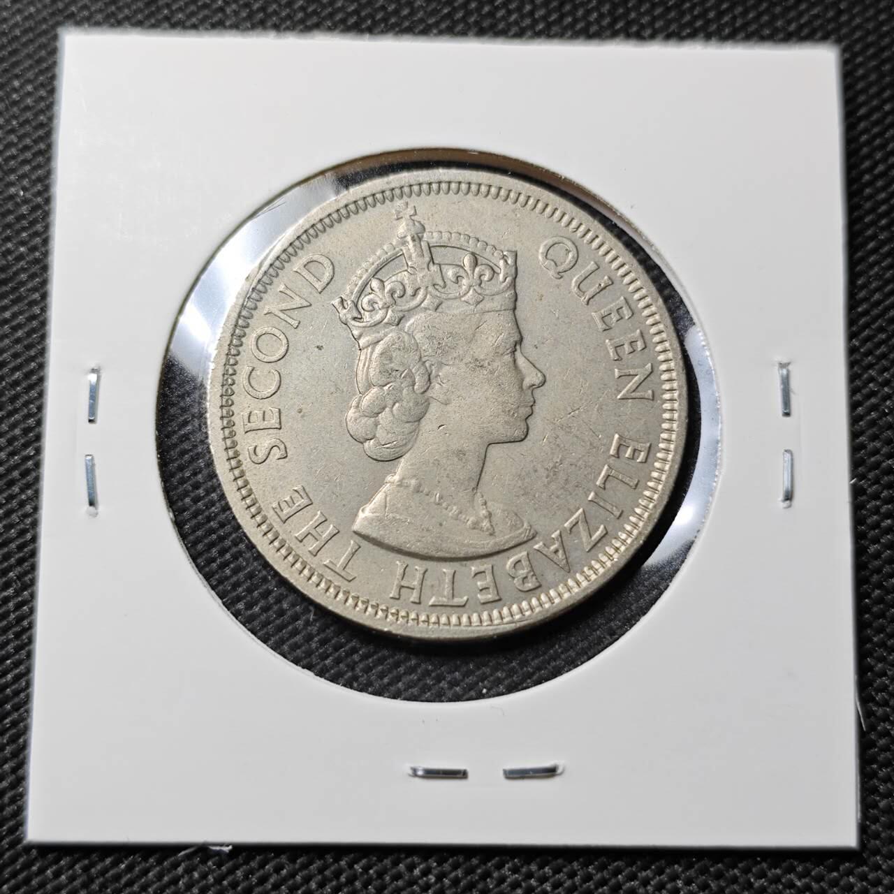 KK钱币收藏小铺   第402期 2月预留时间 周末发货  1978英属塞浦路斯1卢比