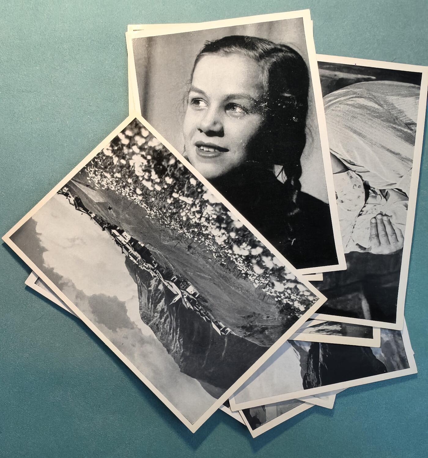 盛世勋华——号角文化勋章邮票专场拍卖第308期 德国（联邦）1950年代宣传卡片 瑞士经典电影《海蒂》 10张