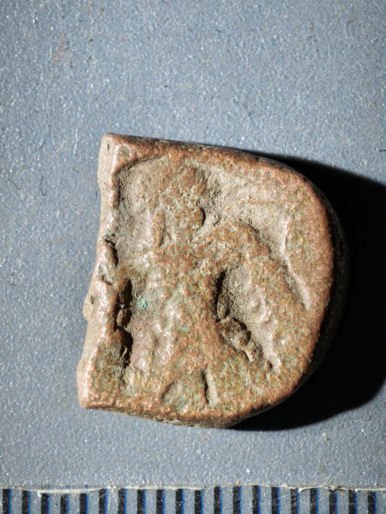 119期新疆红钱粟特钱币丝路钱币专场 B寄多罗王朝铜币