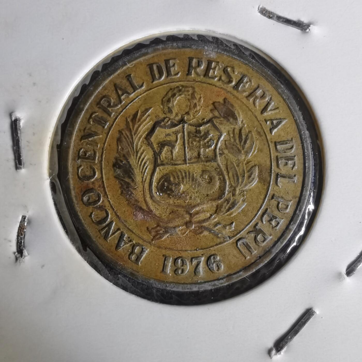 沼泽如烟--第1014场 秘鲁1976年1索尔