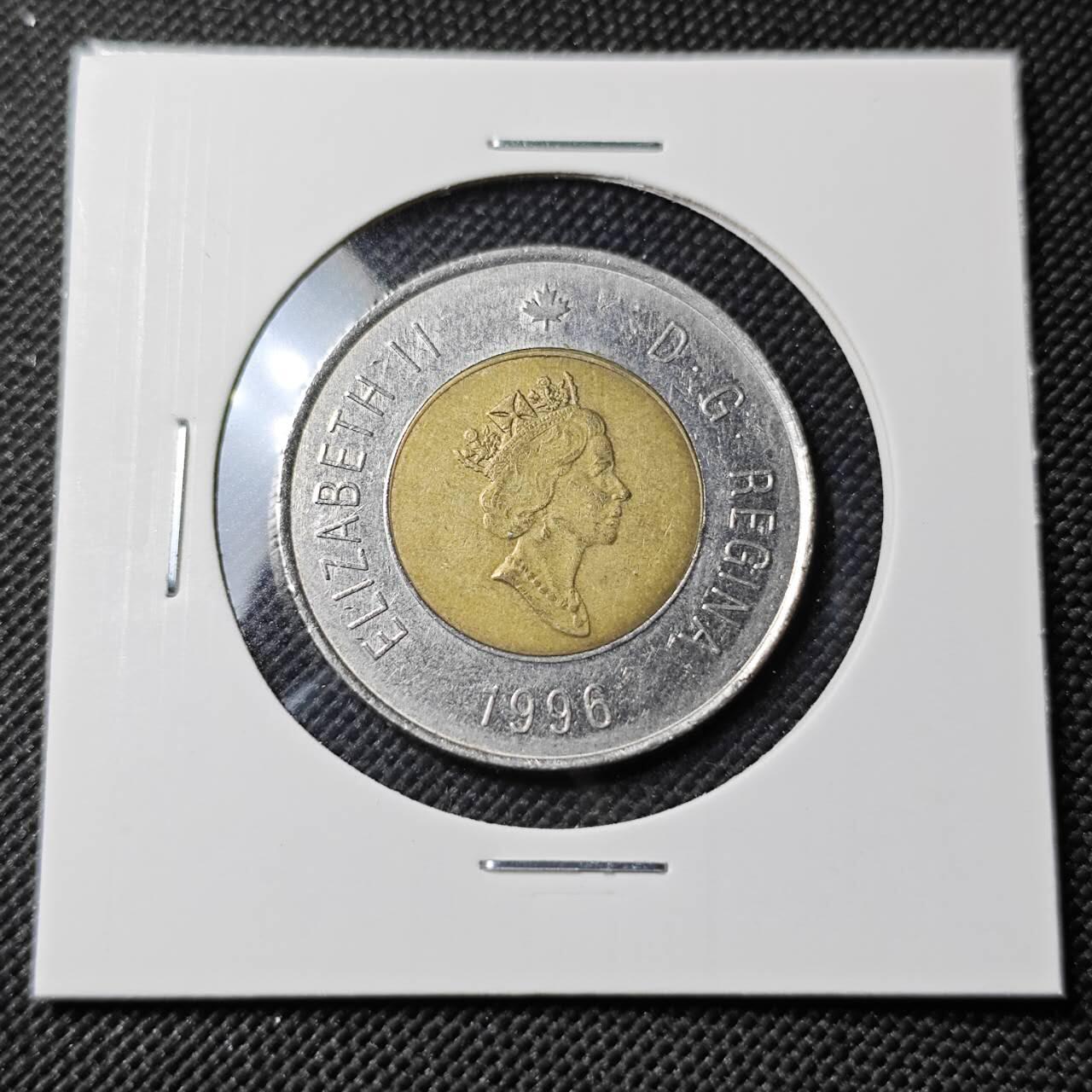 KK钱币收藏小铺   第403期 2月预留时间 周末发货  加拿大2元