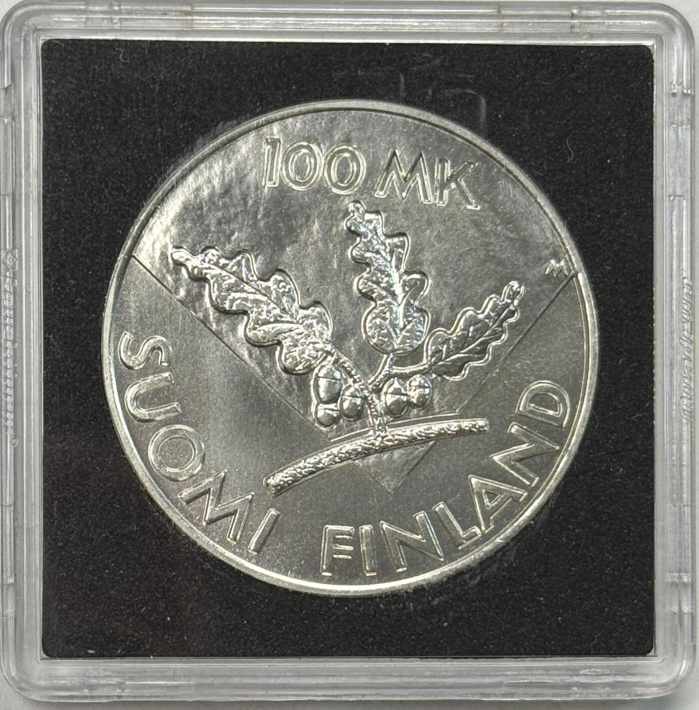 S&S Numismatic世界钱币-拍卖 第121期  获奖币*芬兰1995年 联合国成立50周年 100马克纪念银币 24克925银