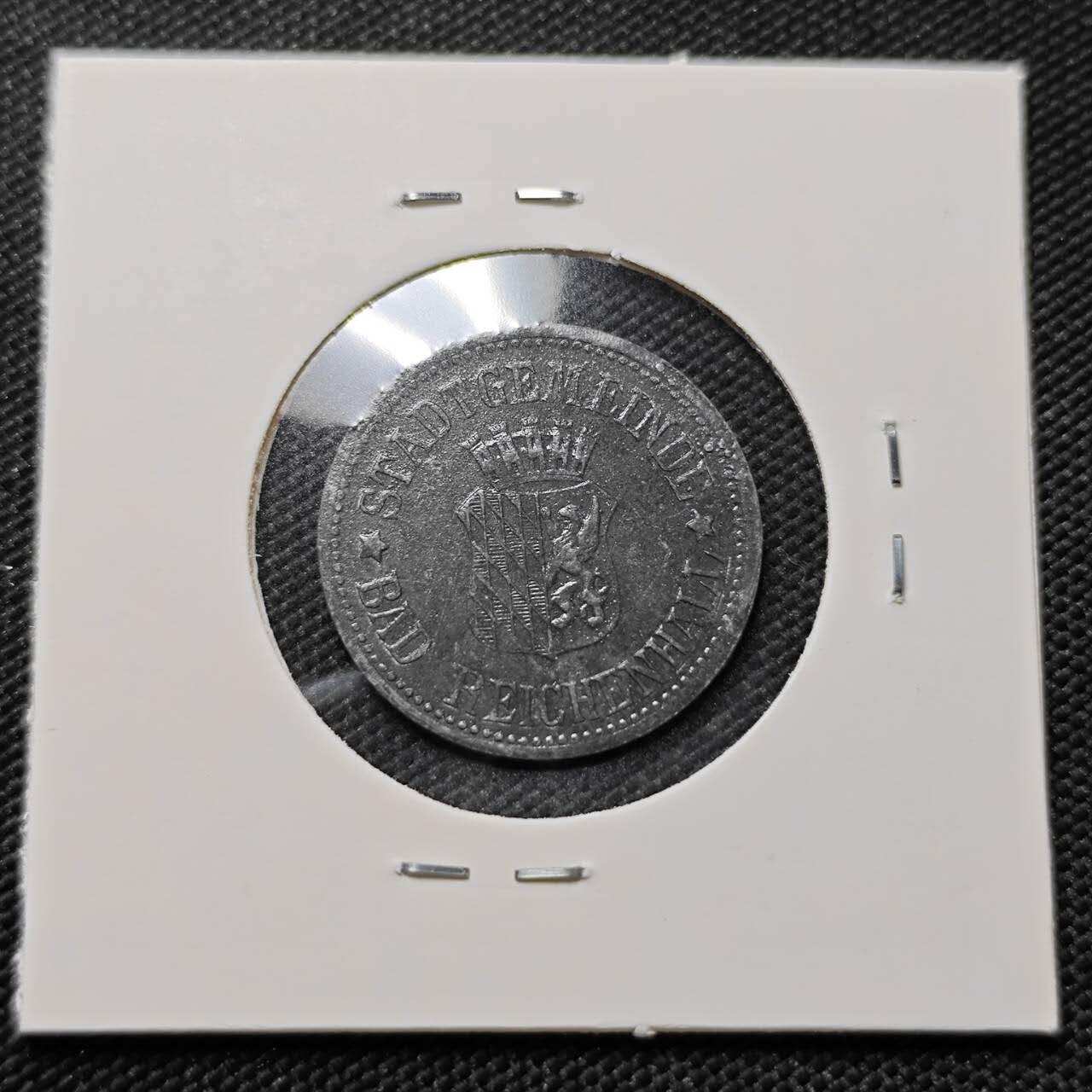 KK钱币收藏小铺   第403期 2月预留时间 周末发货  1917徳紧50芬尼代币