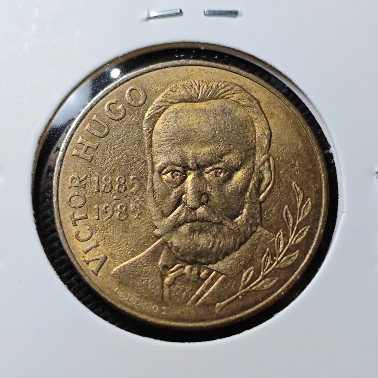 KK钱币收藏小铺   第403期 2月预留时间 周末发货  1985法国10法郎纪念币