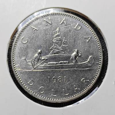 KK钱币收藏小铺   第403期 2月预留时间 周末发货 -  1981加拿大1元