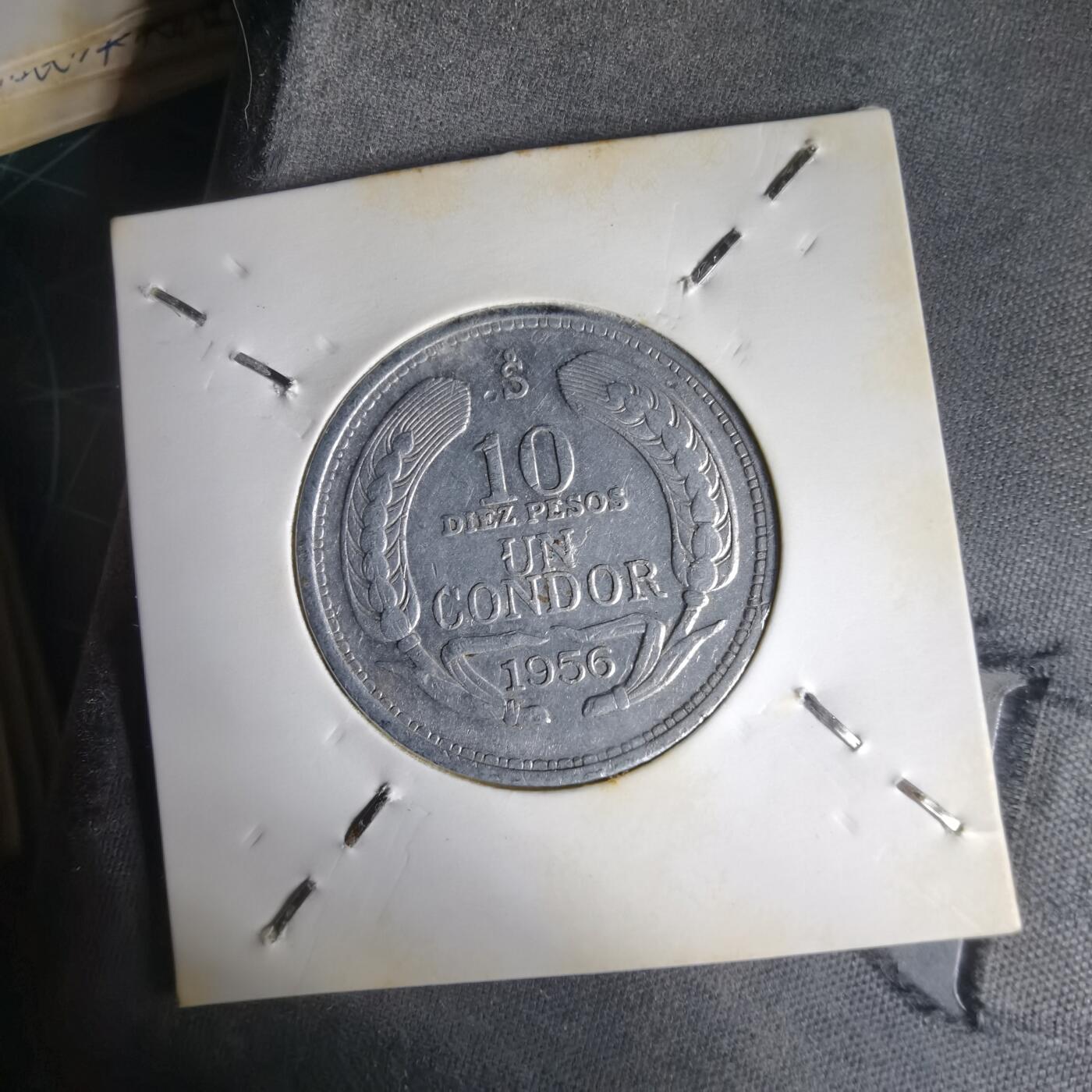 沼泽如烟--第1014场 智利1956年10比索