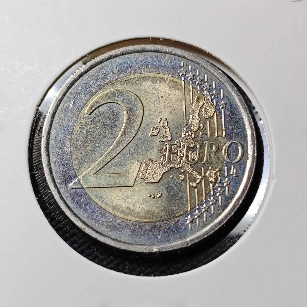 KK钱币收藏小铺   第402期 2月预留时间 周末发货  欧元2欧