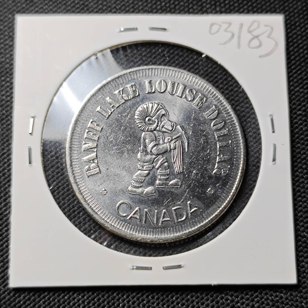 KK钱币收藏小铺   第403期 2月预留时间 周末发货  1983加拿大1元代币