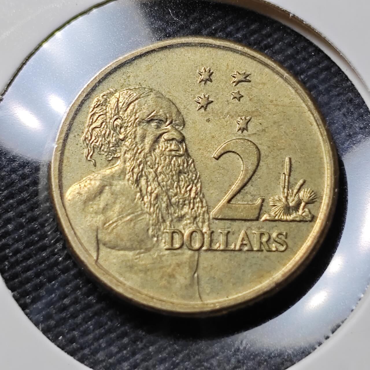 KK钱币收藏小铺   第402期 2月预留时间 周末发货  澳大利亚2元