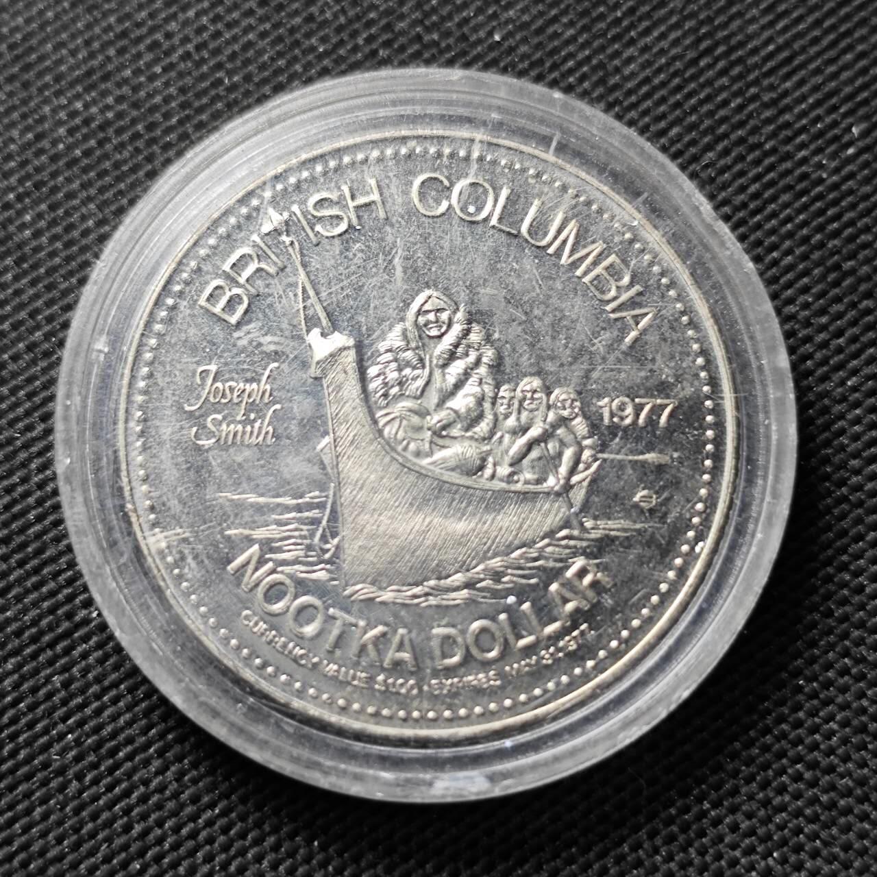 KK钱币收藏小铺   第403期 2月预留时间 周末发货  加拿大代币一元