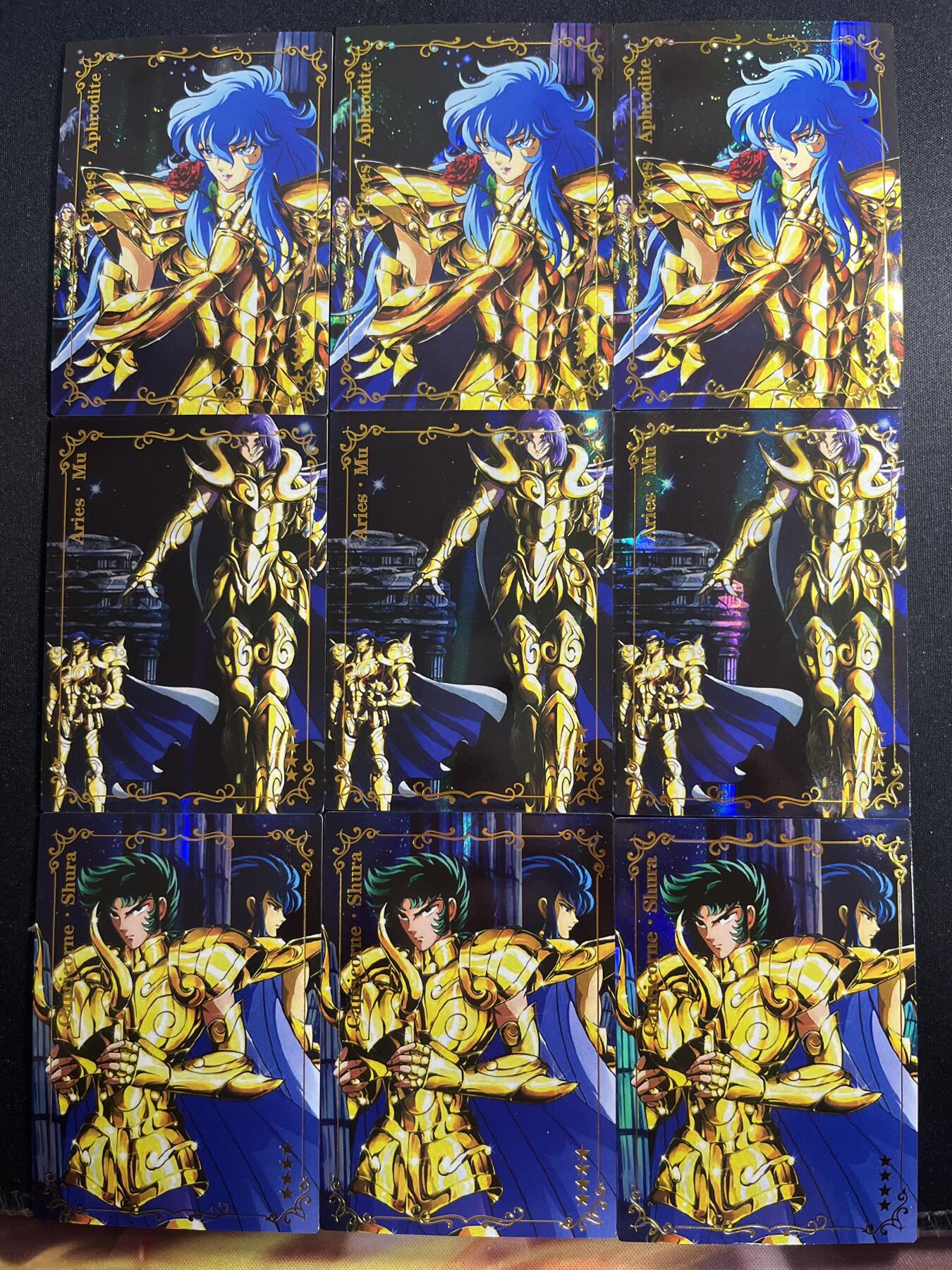 欢迎送拍、零成本上架，释放现金流，合理分配上拍卡品 【彩闪】神斗士9张（有瑕疵）