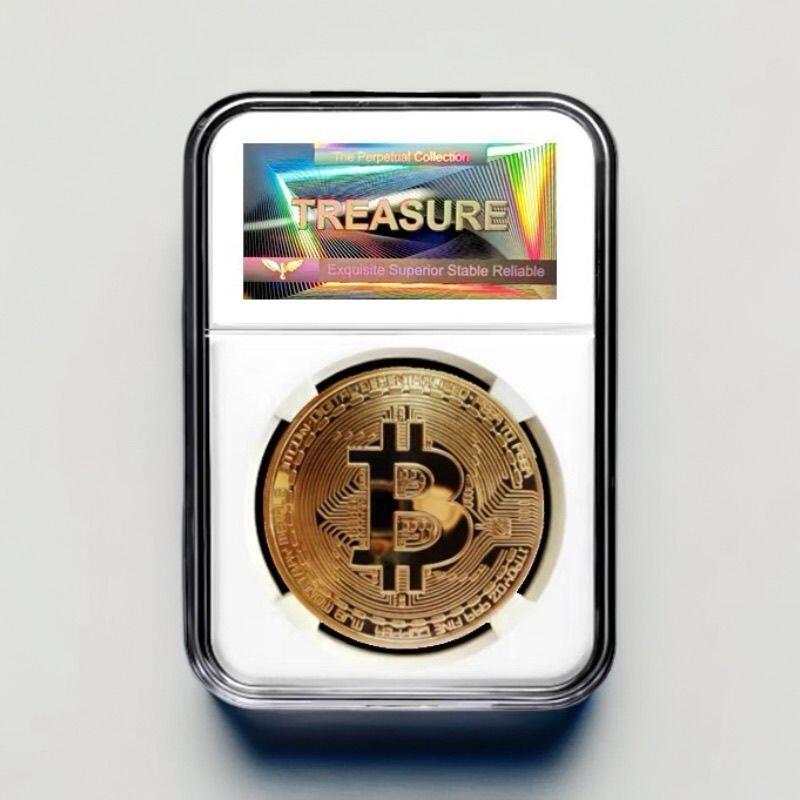 同乐放漏，无佣金 BTCd比特B金币以太B虚拟币Bitcoin钱币硬币纪念币收藏创意礼物品