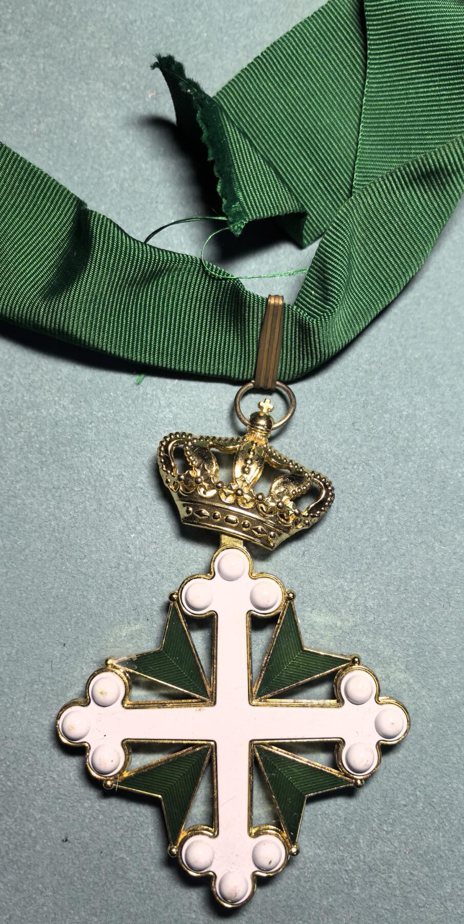 盛世勋华——号角文化勋章邮票专场拍卖第308期 意大利王国指挥官级圣莫里斯和拉撒路勋章 高品质后造