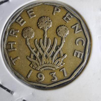 沼泽如烟--第1014场 - 英国1937年3便士