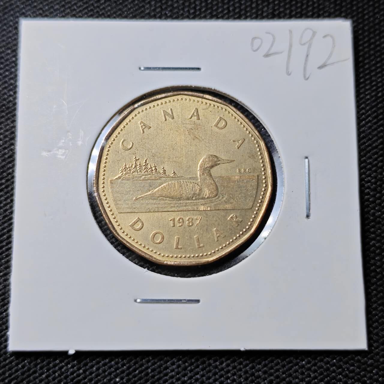 KK钱币收藏小铺   第402期 2月预留时间 周末发货  加拿大1元