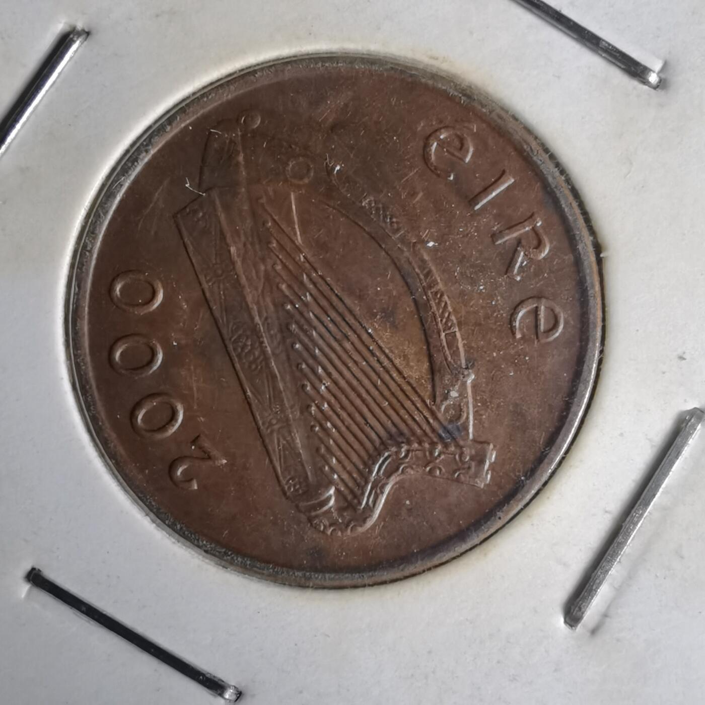 沼泽如烟--第1014场 爱尔兰2000年1便士