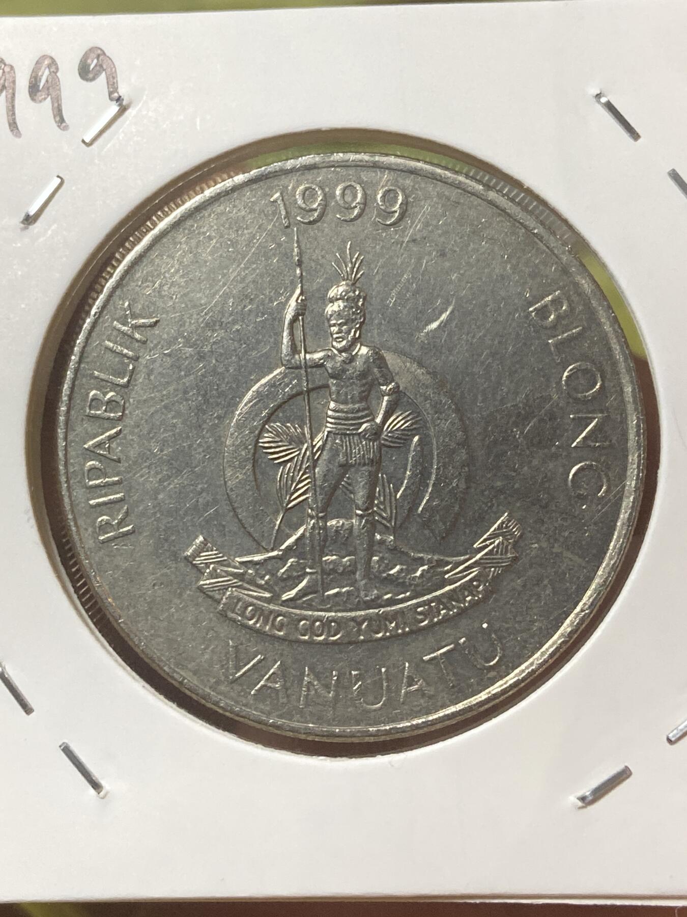 2026年第三十四场(总第二百零三场）外国精品纸夹币场(免佣金) 瓦努阿图1999年50瓦图