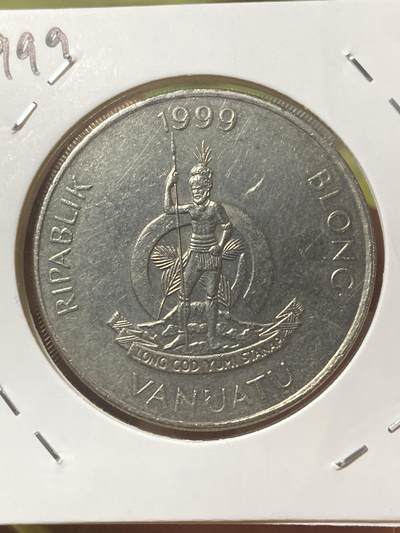 2026年第三十四场(总第二百零三场）外国精品纸夹币场(免佣金) - 瓦努阿图1999年50瓦图