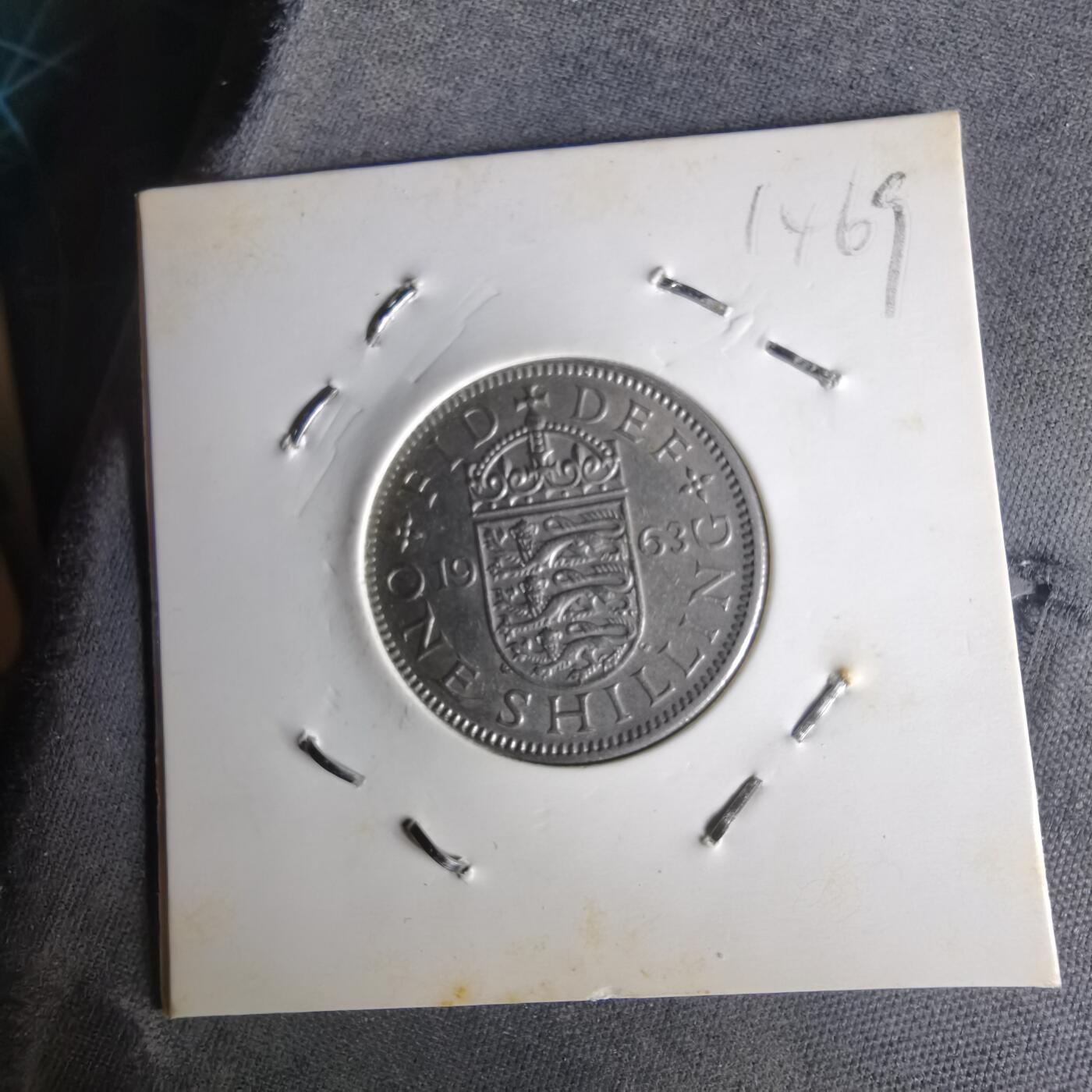 沼泽如烟--第1014场 英国1963年1先令