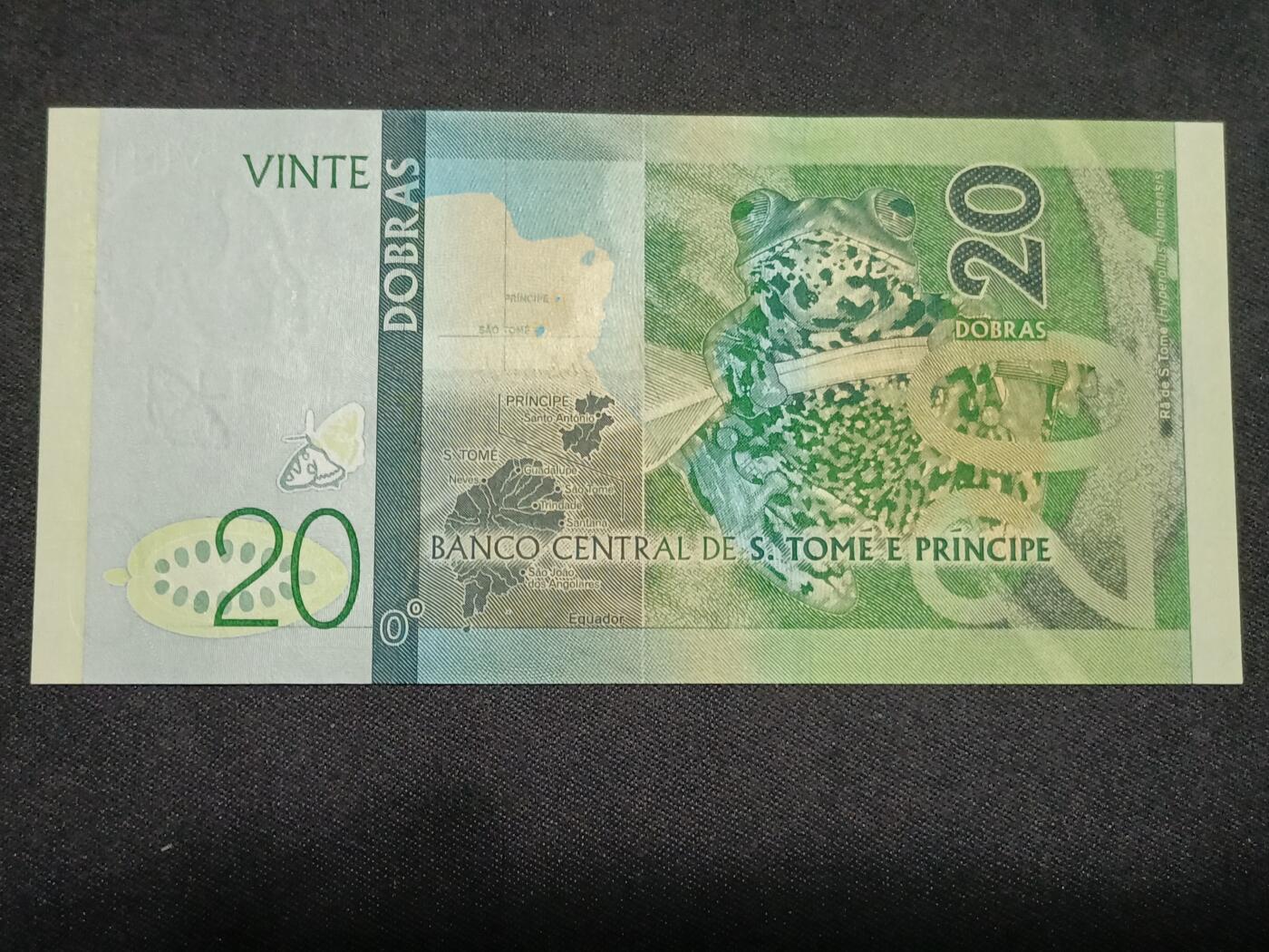 【游宝拍卖】丙午马年第8期 圣多美和普林西比-20多巴拉【2016年 全新UNC】