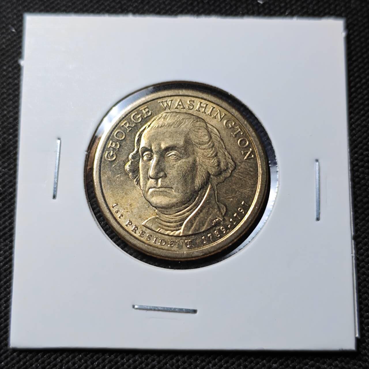 KK钱币收藏小铺   第402期 2月预留时间 周末发货  美国1元纪念币