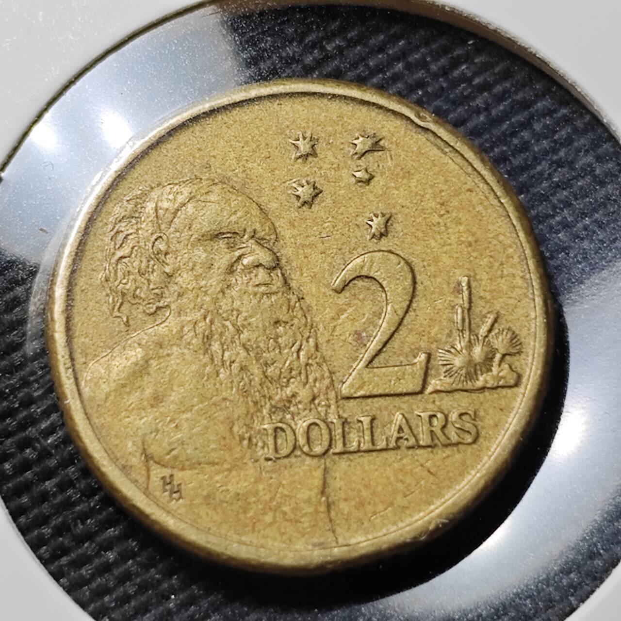 KK钱币收藏小铺   第402期 2月预留时间 周末发货  澳大利亚2元