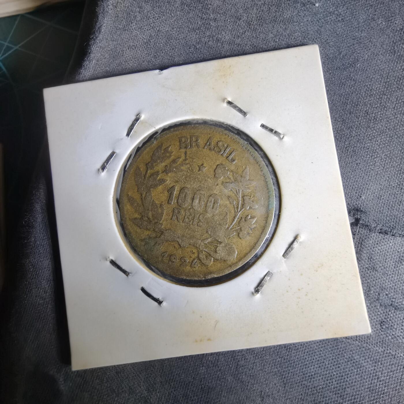 沼泽如烟--第1014场 巴西1924年1000瑞斯