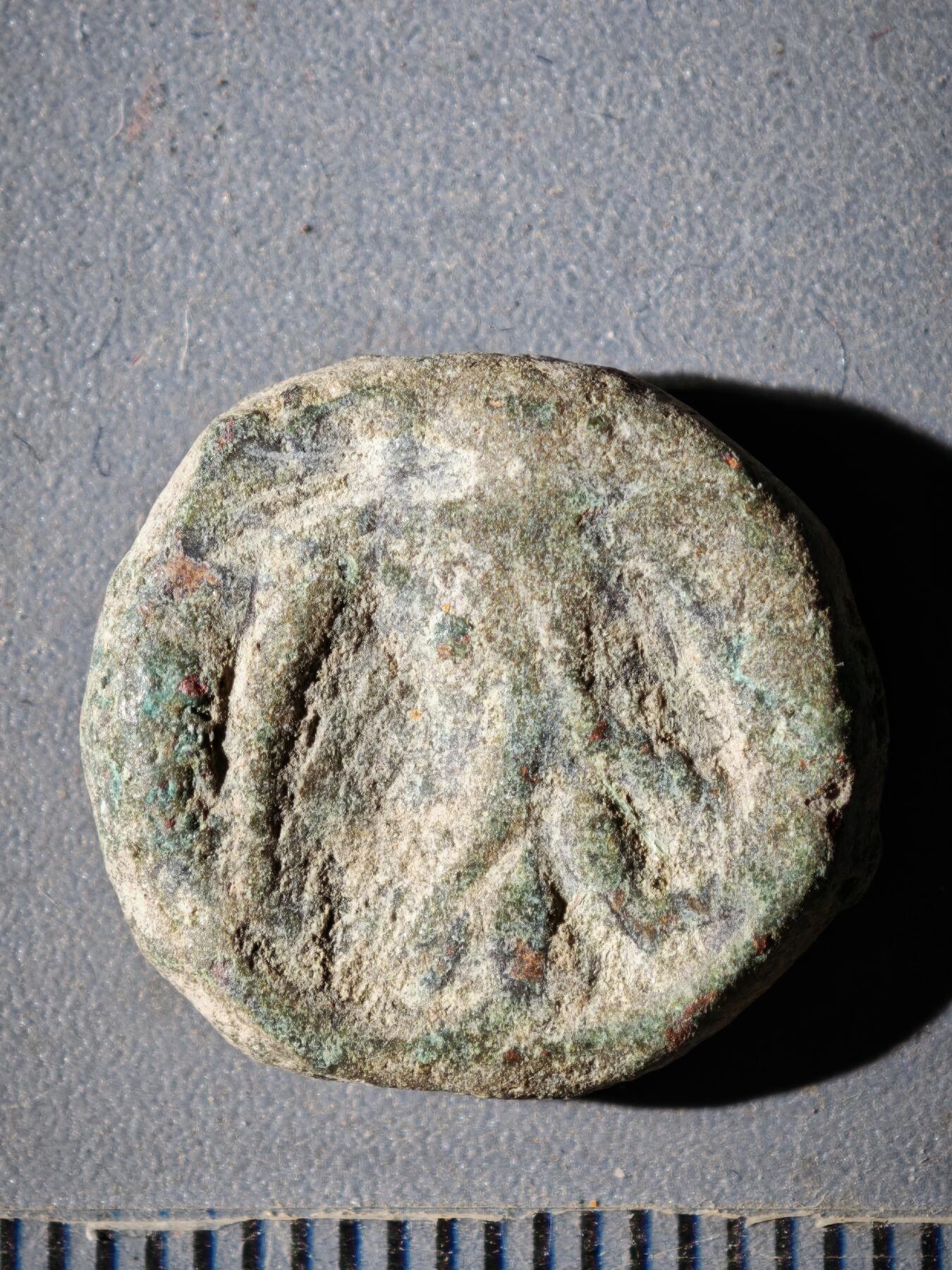 119期新疆红钱粟特钱币丝路钱币专场 B寄多罗王朝铜币