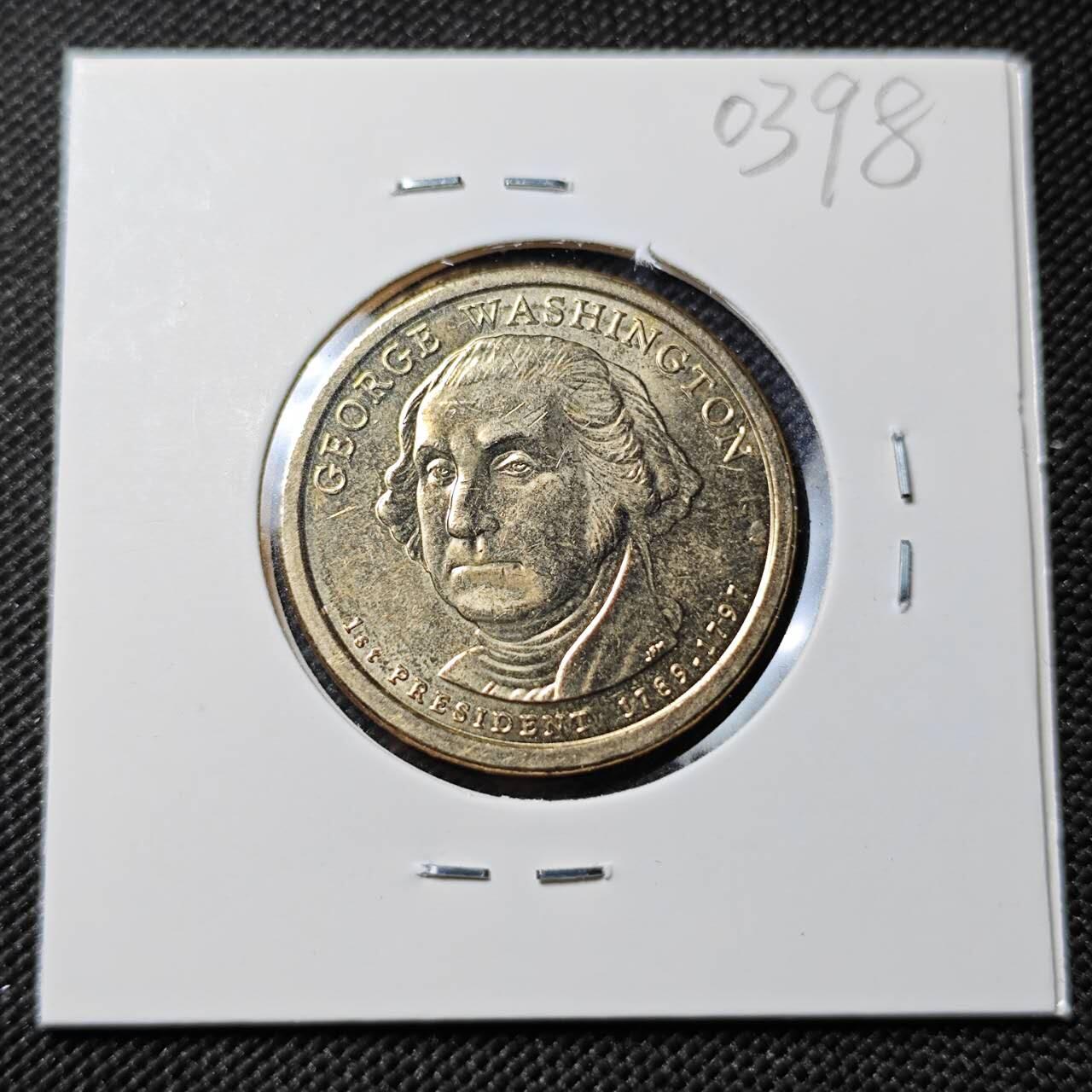 KK钱币收藏小铺   第403期 2月预留时间 周末发货  美国1元纪念币