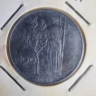 沼泽如烟--第1014场 - 意大利1956年100里拉