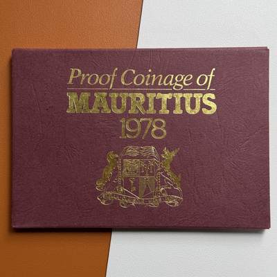 ＜星葵🌻钱币社＞硬币场·第71期·3月10日发货 - 毛里求斯1978年盒装套币