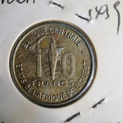 沼泽如烟--第1014场 - 西非1964年10法郎