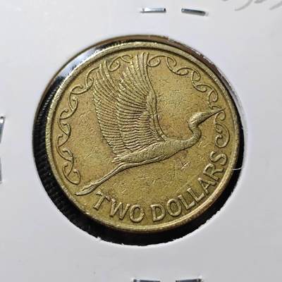 KK钱币收藏小铺   第403期 2月预留时间 周末发货 -  新西兰2元