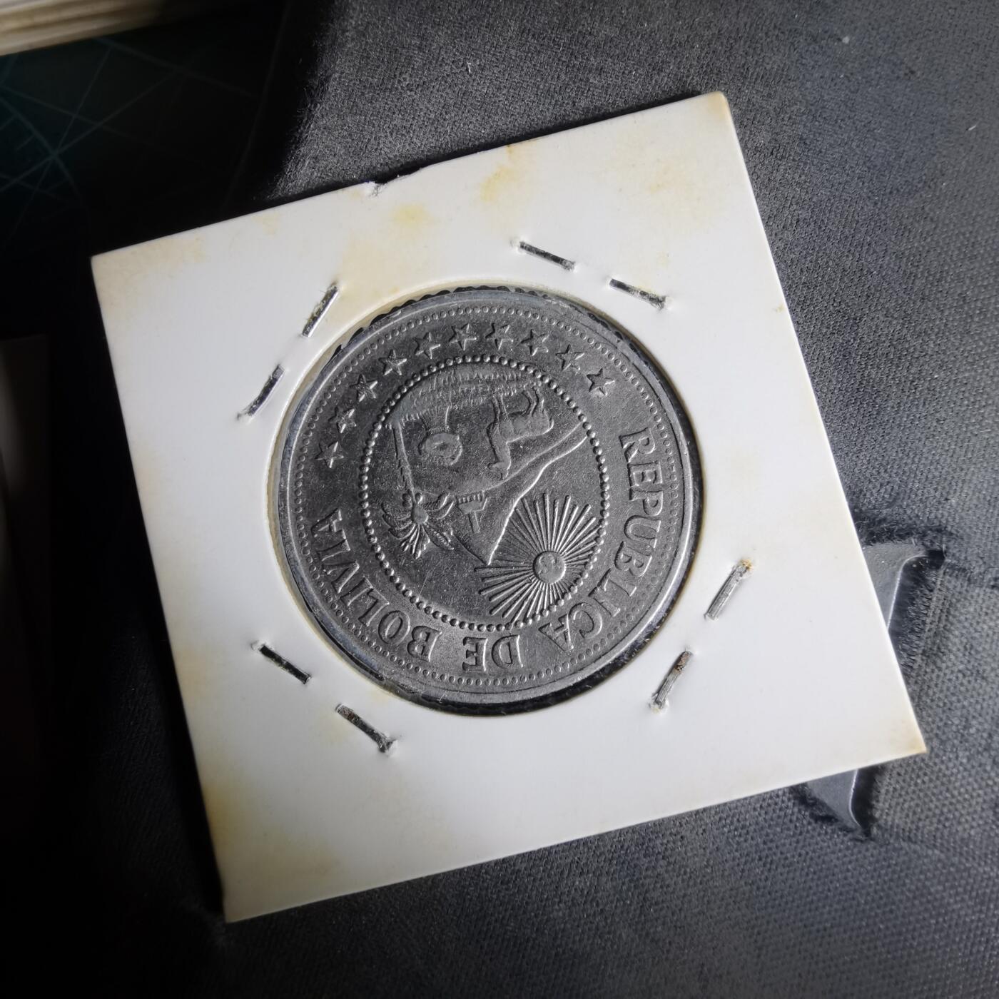 沼泽如烟--第1014场 玻利维亚1976年5比索